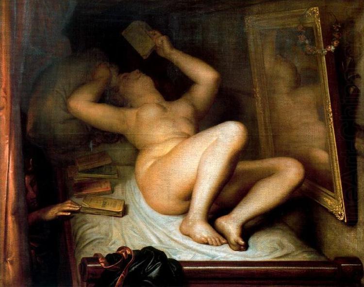 Reader of Novels, Antoine Wiertz